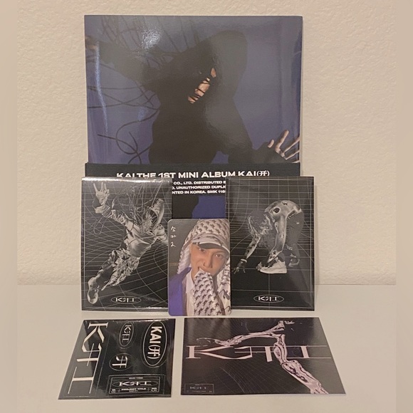 (NWOT) EXO’s KAI 1ST MINI ALBUM “K开I” (Ver Y) Opened w/ All Inclusions - Picture 5 of 14